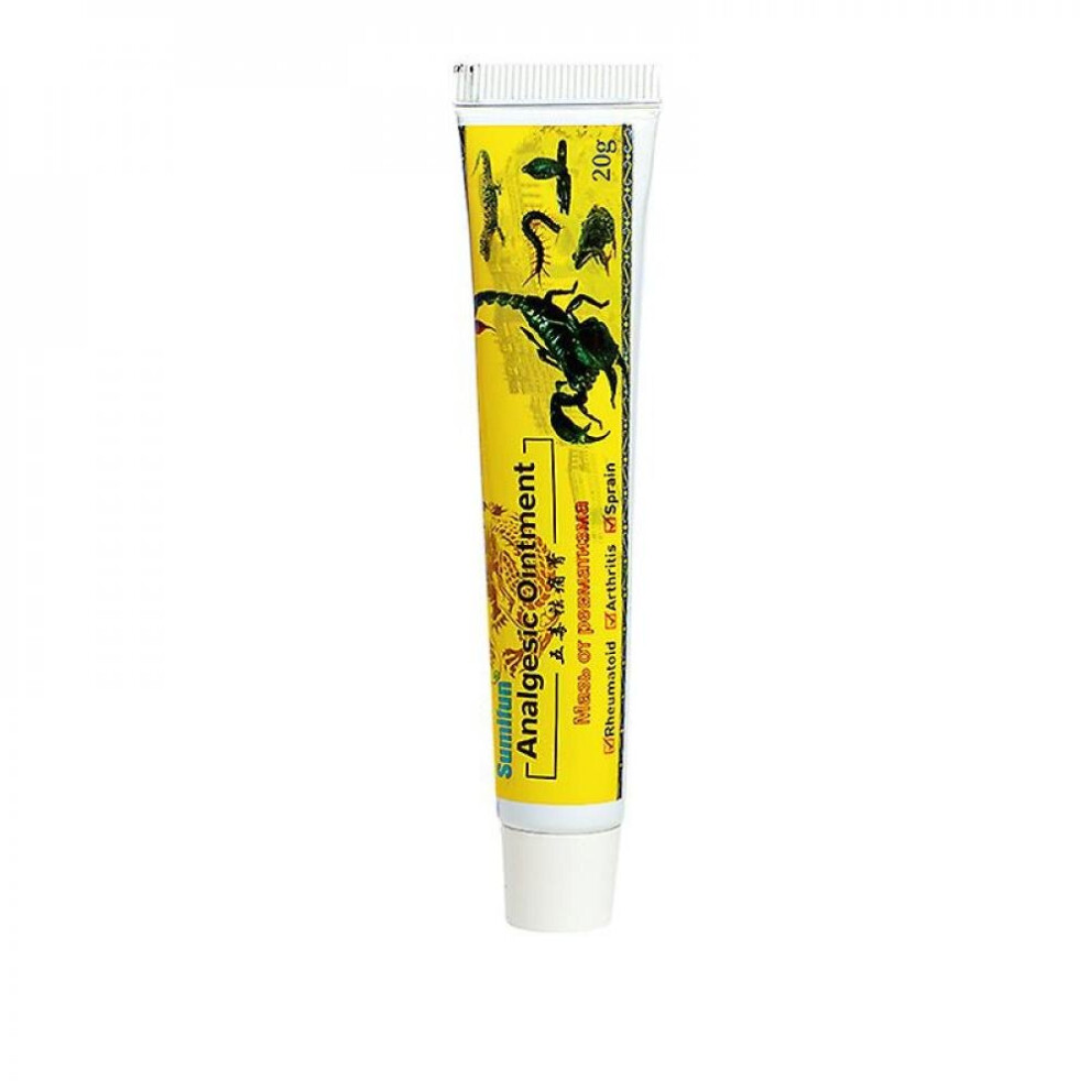 Hkhbjs Cream Venom Anaesic Sprain Pain Relief Sore Rheumatism Arthritis Herbs Plaster