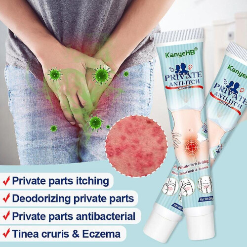 3pcs Psoriasis Vulvar Eczema Rash Dermatitis Scrotum Itch Inhibit Fungi