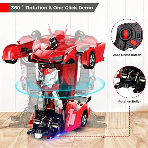 (Red) Robot Remote Control Transformer 2