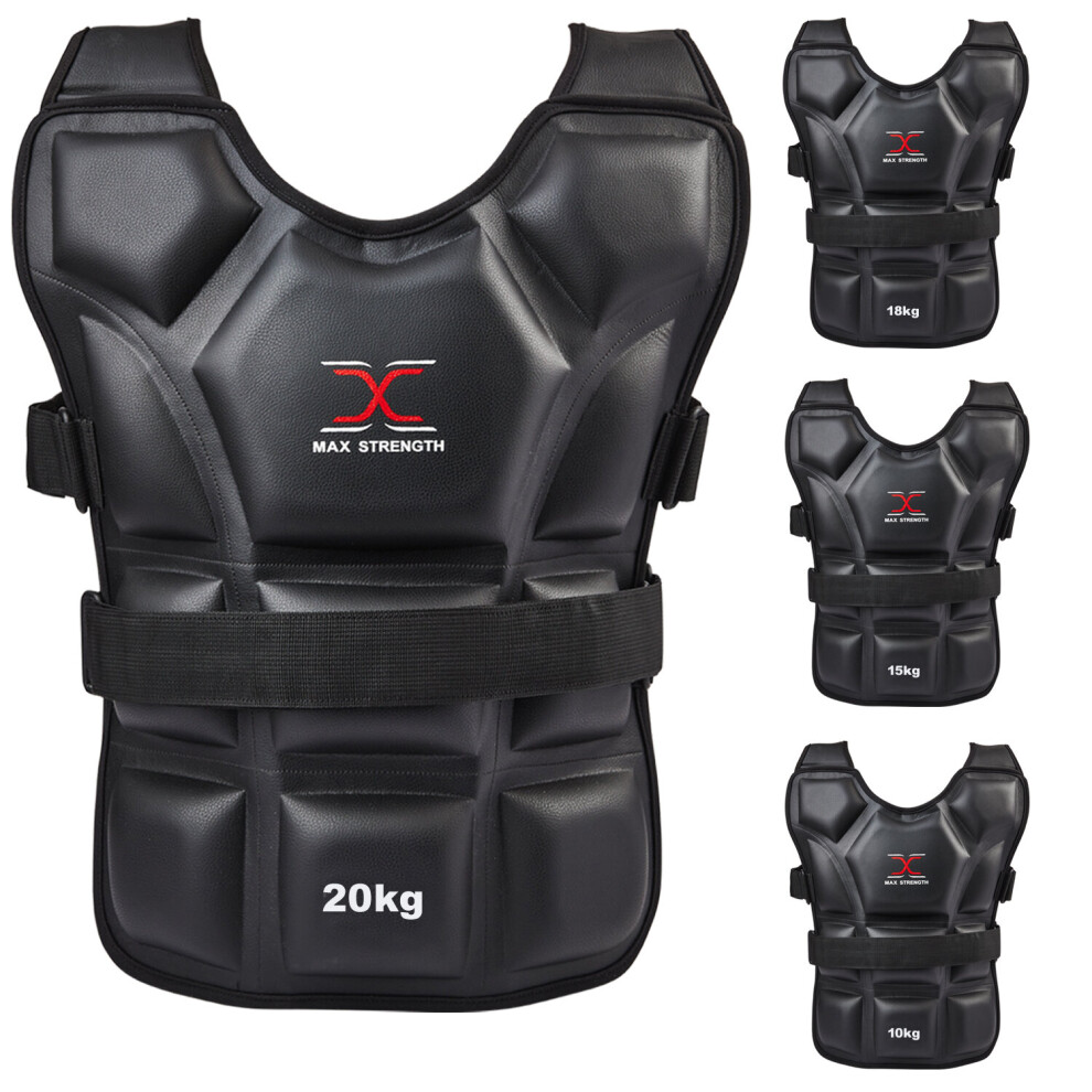 (10 KG) Weighted Vest for Running Training Weight Loss Jacket