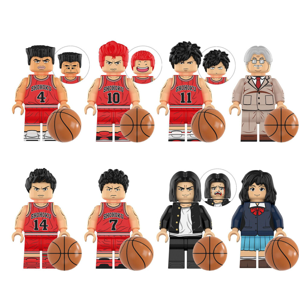 Basketball best sale lego figures