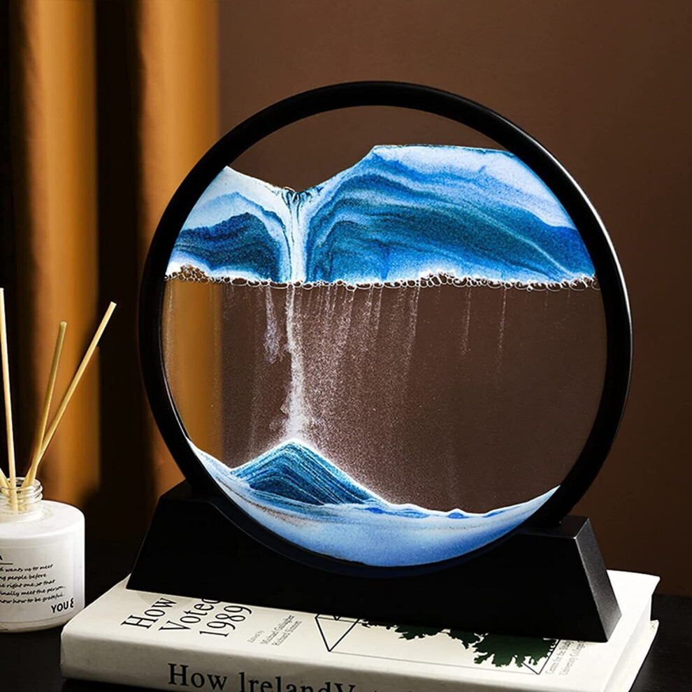 3D Dynamic Sand Art Motion-Moving Sand Sea Sandscape Quicksand Decor