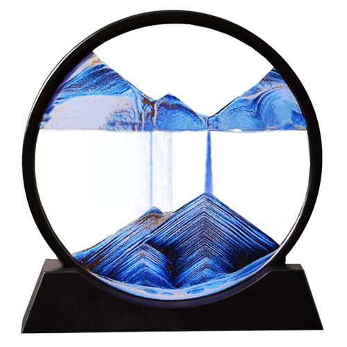 3D Dynamic Sand Art Motion-Moving Sand Sea Sandscape Quicksand Decor 1