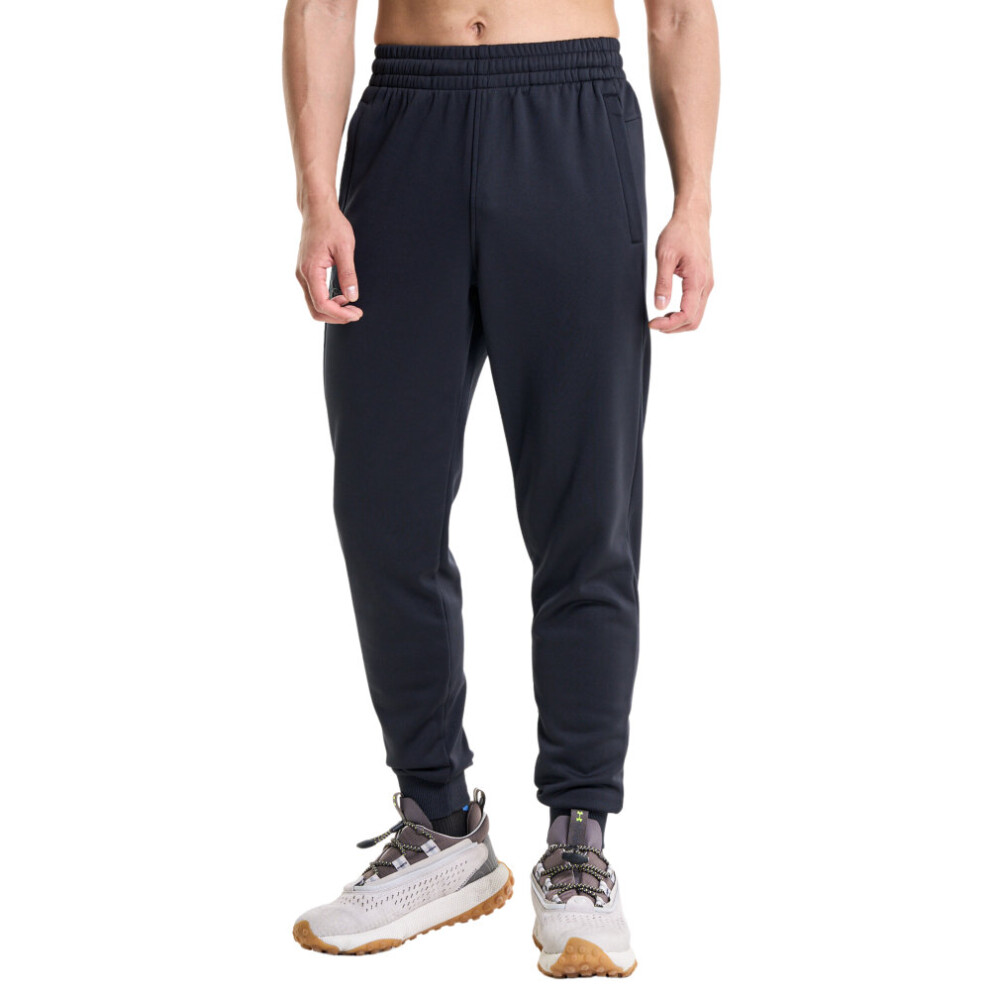 Under Armour (Black, M- Waist 30-32") Mens Armour Fleece Joggers - Image 3