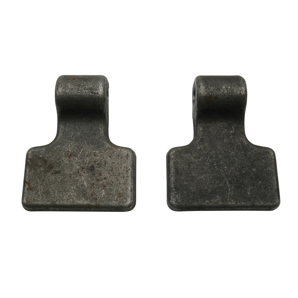 Dropside Pickup Trailer Tailgate Hinge X2 (Weld On Spade Paddle) 600988546172