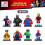 8Pcs Marvel Avengers Super Hero Comic Mini Figures Dc Minifigure Gift Fits Lego 3