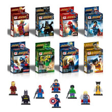 8Pcs Marvel Avengers Super Hero Comic Mini Figures Dc Minifigure Gift Fits Lego