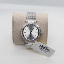 Michael Kors MK3367 Luxury Ladies Watch Silver Mesh Bracelet 39mm