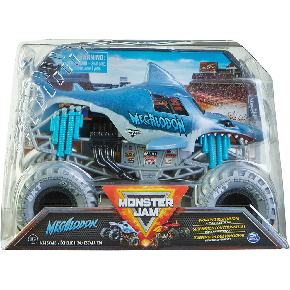 Monster Jam 1:24 Die Cast Megalodon