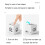 (white) Rubik's Cube Timer Self-discipline time manager 9