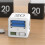 (white) Rubik's Cube Timer Self-discipline time manager 7