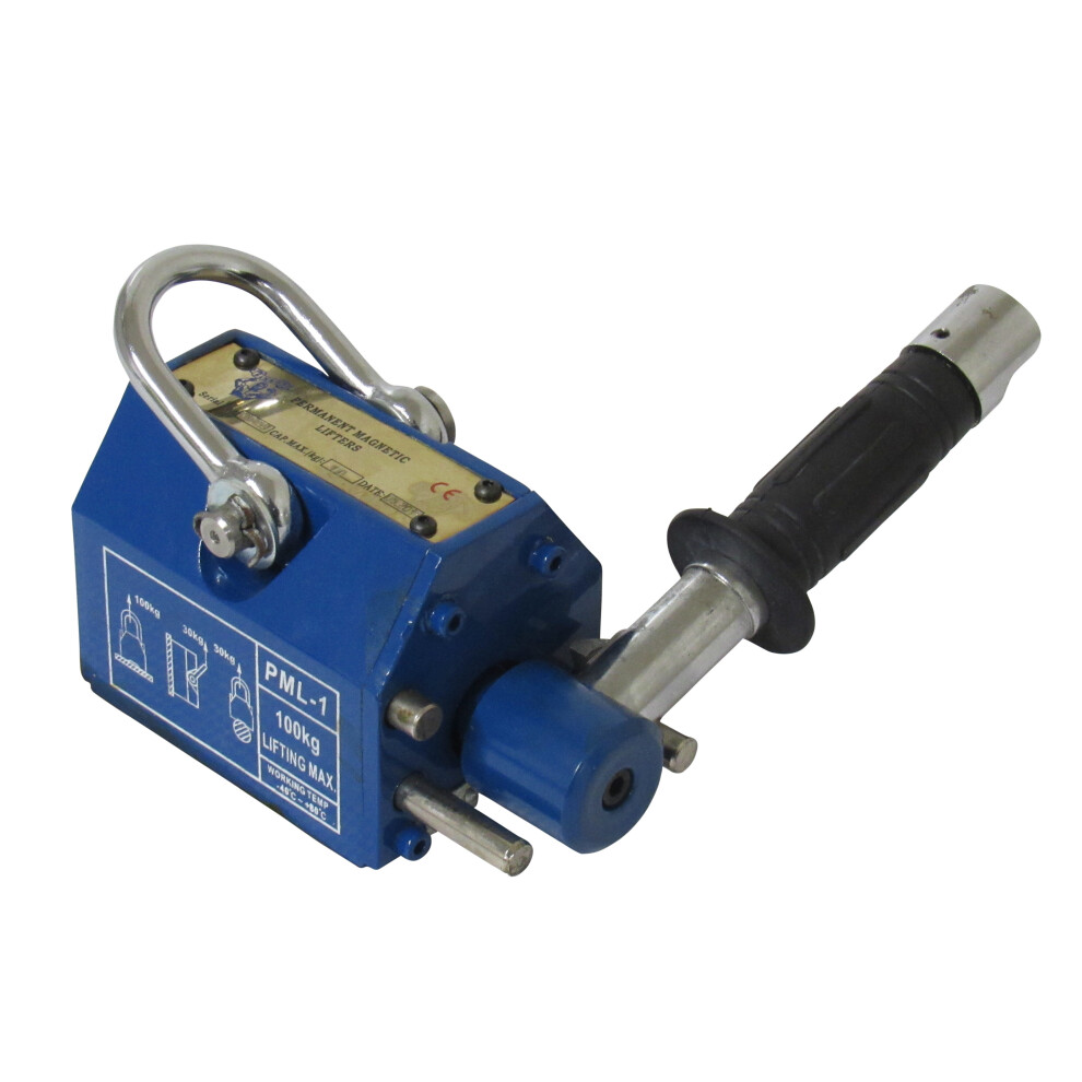 Samson Permanent Lifting Magnet Magnetic Lifter 100Kg (Crane Hoist Lift)