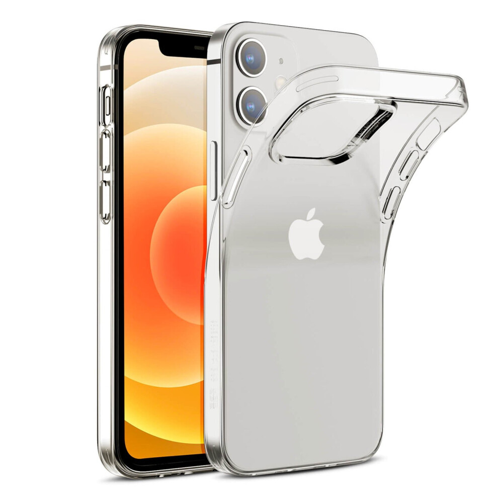 Slim Transparent Clear Back Bumper Cushion Gel Case Cover For Apple Iphone 12 9360159025417