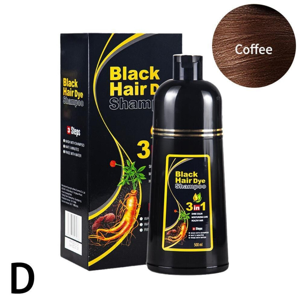 Yetp Star Brown (Coffee) 500Ml Permanent Hair Dye Instant Fast Hair Dye Color Shampoo Coconut Dye