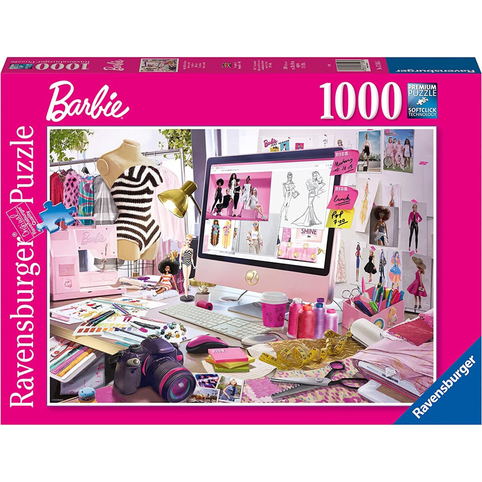Ravensburger Jigsaw Puzzle - Barbie - Fashion Icon - 1000 Pieces