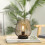 Cordless Table Lamp Metal Cage Lantern LED Night Light Battery Powered 4