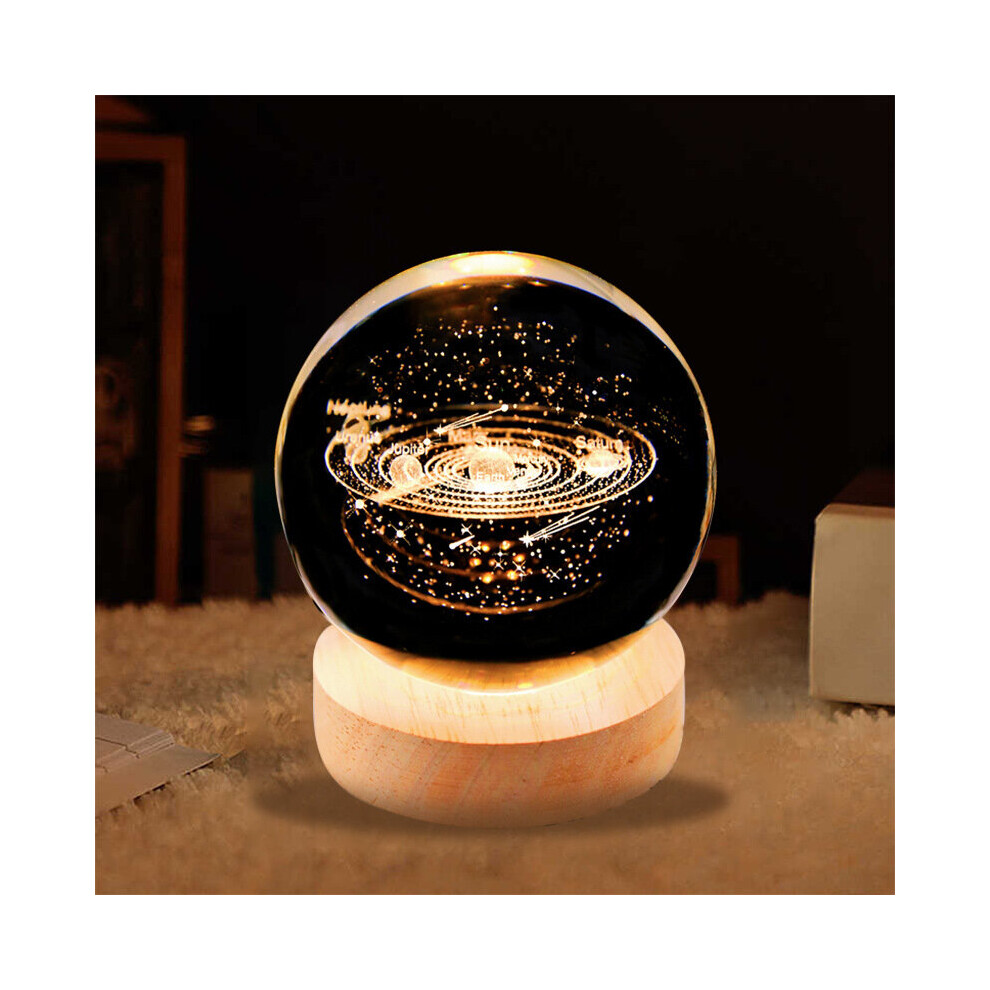 Favengo Light (Solar System) 3D Glowing Crystal Ball Night Size 1
