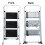 (3 Stepladder) Metal Step Ladder Heavy Duty Durable 330lbs Capacity 5