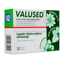 Valused 30 kapsułek Stress, Insomnia