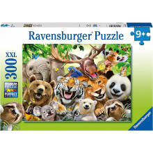 Puzzle - SELFIE ANIMALE SELVAGGIO - 300 pezzi XXL
