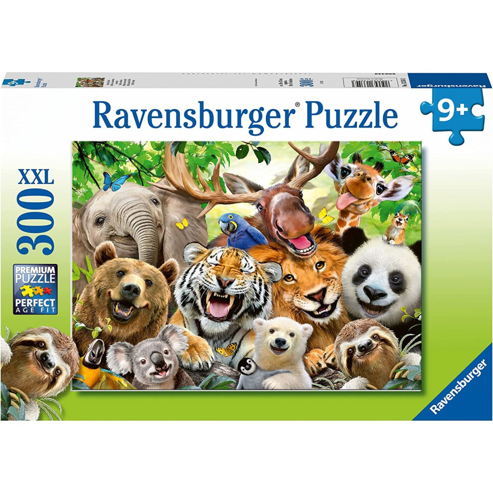 Ravensburger Jigsaw Puzzle - Wild Animal Selfie - 300 Xxl Pieces