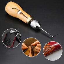 Sewing Awl Needle Tool Kit Leather Sail Canvas Hand Stiching Speedy Stitcher
