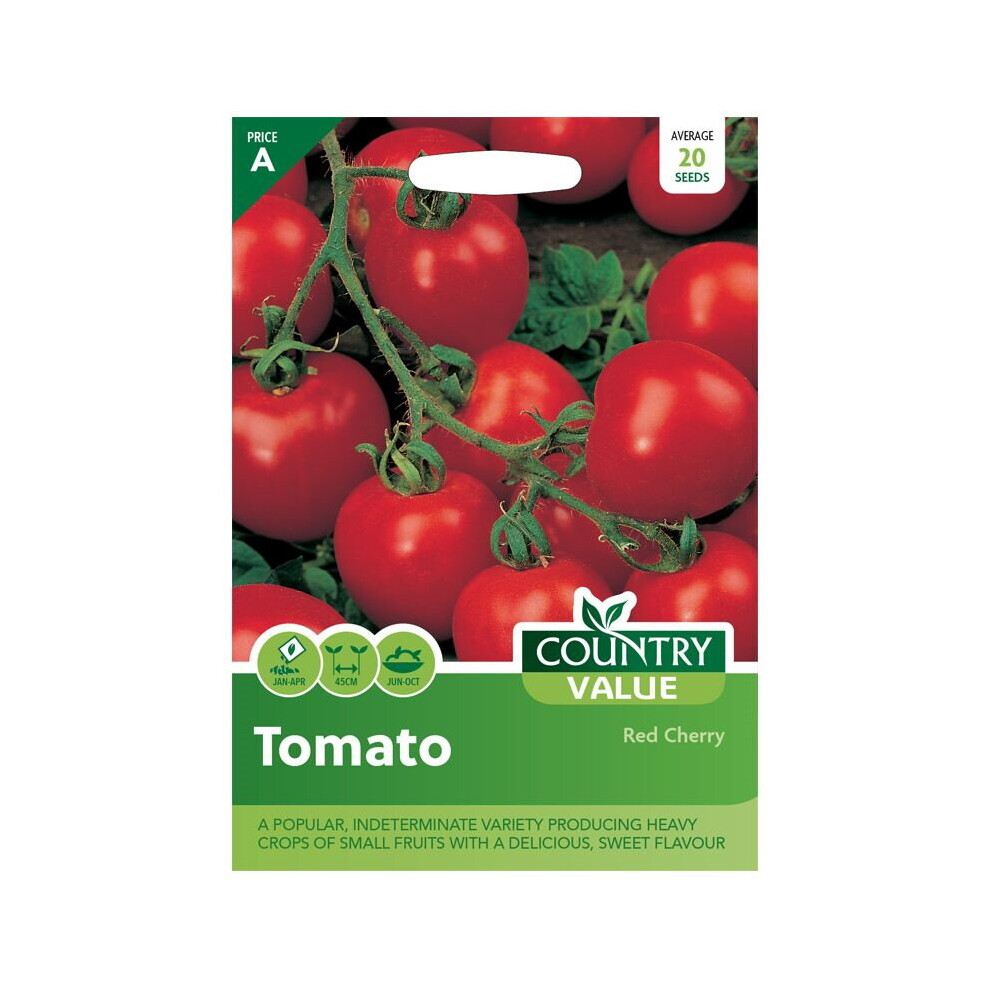 Country Value Tomato Red Cherry Grow Your Own Garden Vegetables Seeds Packet