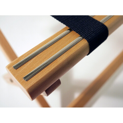 Corby York Wooden Luggage Rack in Beech 1
