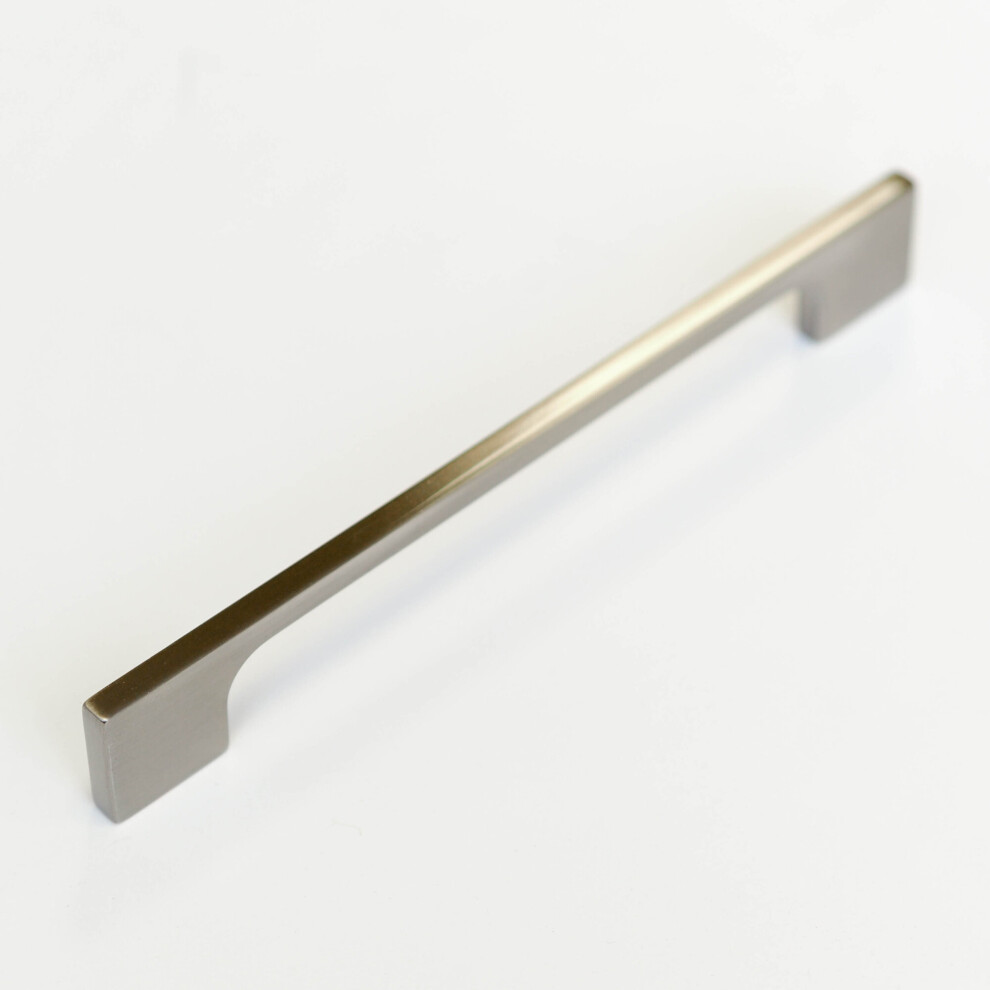 (160Mm Handle) Brushed Nickel Slim Cabinet Handle Pulls 5060796700596