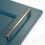 (160mm Handle) Brushed Nickel Slim Cabinet Handle Pulls 9
