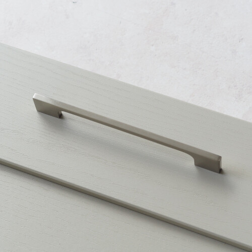 (160mm Handle) Brushed Nickel Slim Cabinet Handle Pulls 2