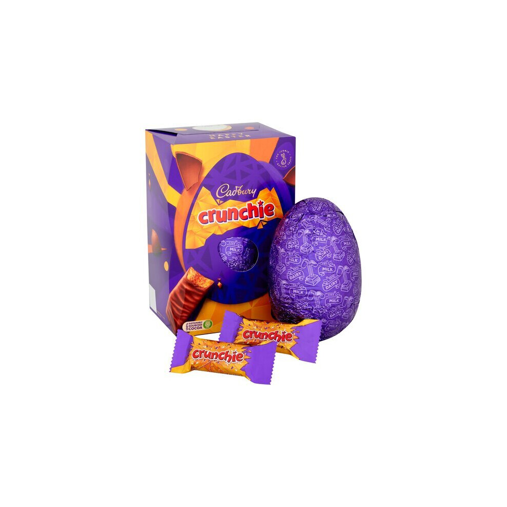 ( Pack Of 8) Cadbury Crunchie Easter Egg 190G