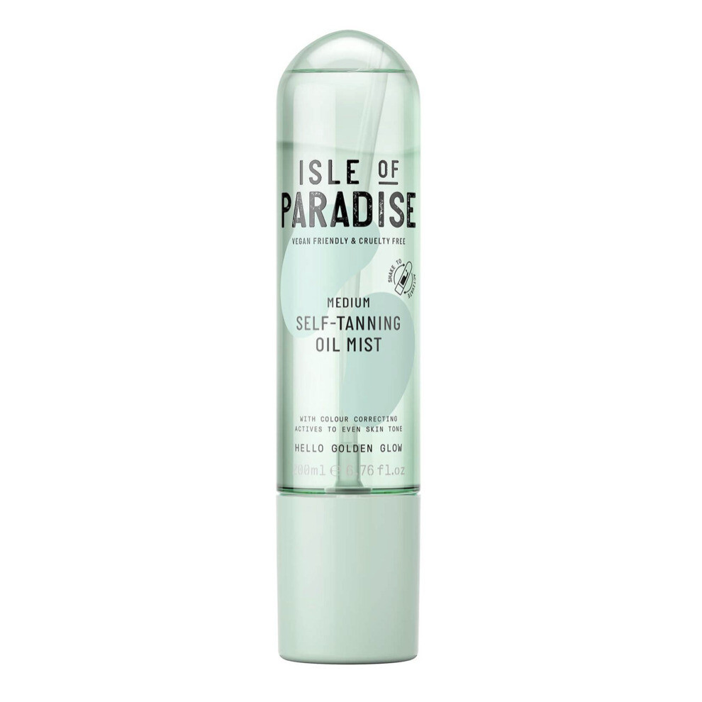 Isle of Paradise Medium Self-Tanning Oil Mist 200ml