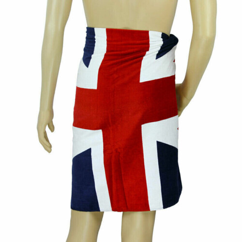 British Flag Union Jack Pattern Bath Beach Soft Gifts Washcloth Towel 2