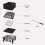 Outdoor Square Metal Fire Pit with Waterproof Cover - Black/Grey 7