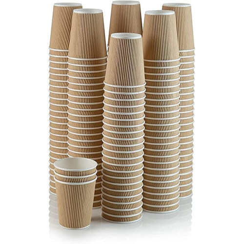 (500, No) 8oz Disposable Coffee Cups