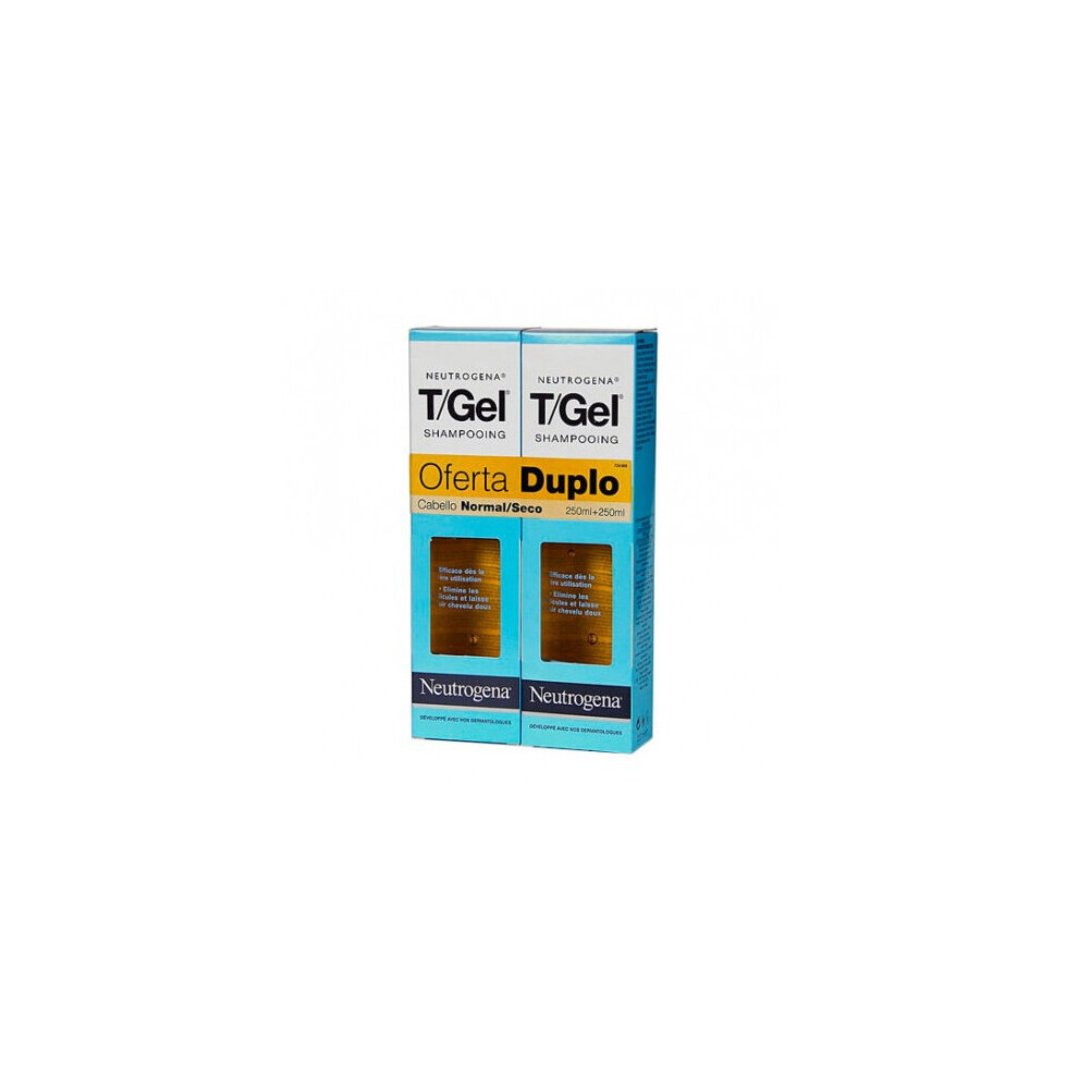 Neutrogena T/Gel Anti-Dandruff Shampoo Normal-Dry 2 x250ml
