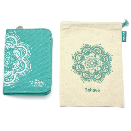 The Mindful Collection Knitting Set Circular Interchangeable Believe 2