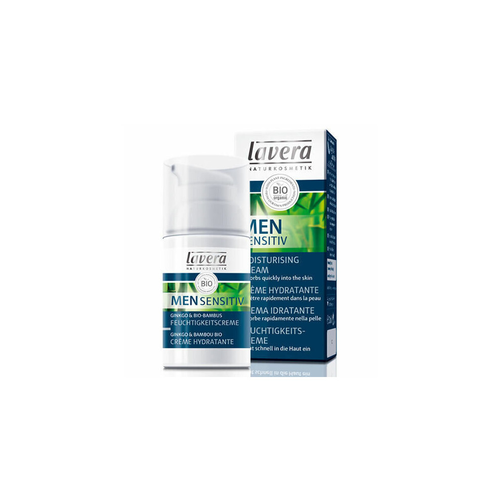 Lavera Cream Men Sensitv Moisturising 30Ml