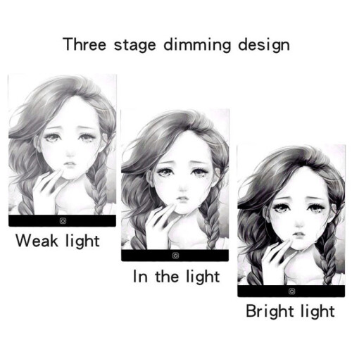 LED photocopying table drawing board children's light-transmitting copying table brightness adjustable night light notepad 2