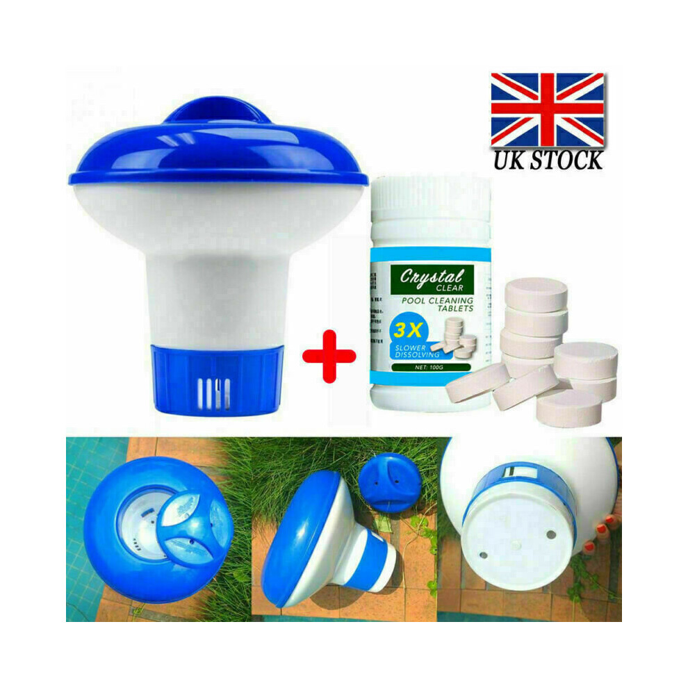 Poor Cleaning Chemical Dispenser and Tablets Chlorine Floating