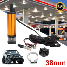 38mm Diesel Fuel Pump DC 12V Transfer Pump Water Oil Fluid Refuelling Tool UK