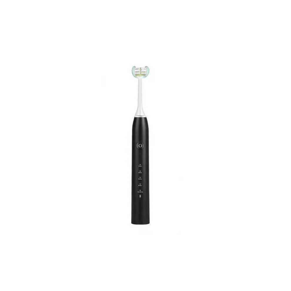Black (Black) 5-Speed 3D Sonic Cleaning Electric Toothbrush