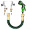 Heavy Duty Expandable Garden Hose Water Pipe 10 Pattern Spray Gun 75FT 9