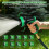 Heavy Duty Expandable Garden Hose Water Pipe 10 Pattern Spray Gun 75FT 3