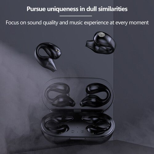 Bone Conduction Earhooks Earclip HIFI Wireless Bluetooth Earphones 2