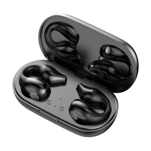 Bone Conduction Earhooks Earclip HIFI Wireless Bluetooth Earphones
