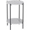 (Black) 2-Tier Marble Table Round Coffee End Side Table 8