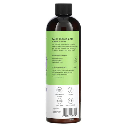 Kin+Kind, Flea + Tick Prevent, Dog Protect Spray, Lavender, 354ml 1