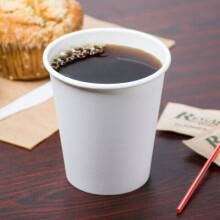 (7oz (200ml), 50 Cups) Disposable Single Wall Paper Cup